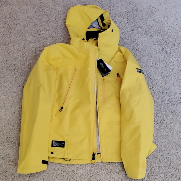 Ralph Lauren RLX Yellow Hooded Jacket